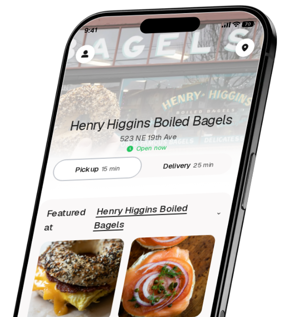 Henry Higgins Boiled Bagels app preview