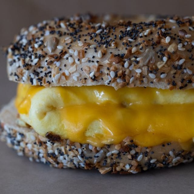 Egg and Cheese Sandwich.