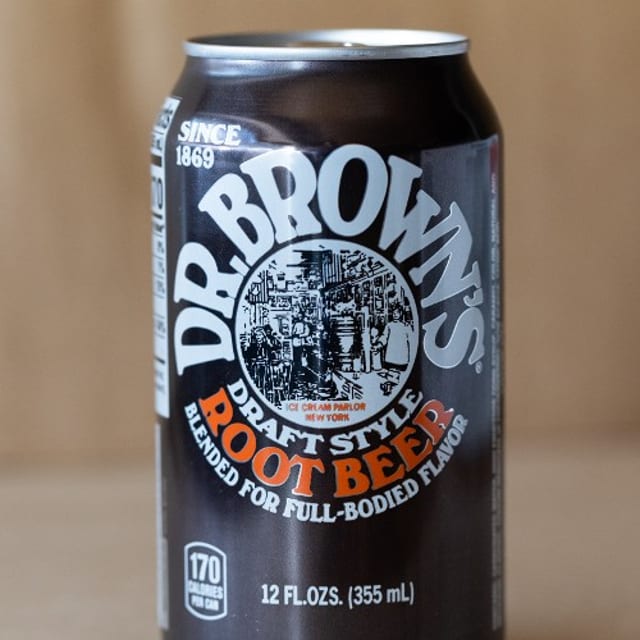 Dr Browns Root Beer.