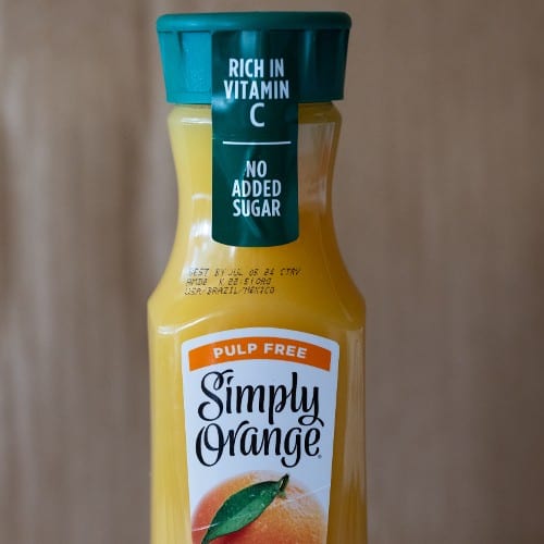 Simply Orange Juice.
