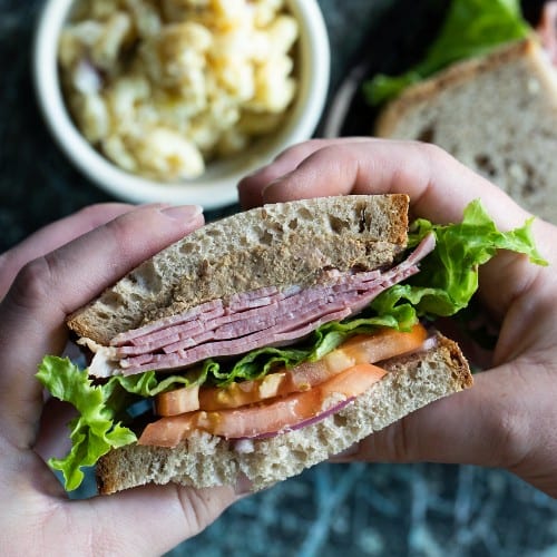 Chopped Liver Sandwich.