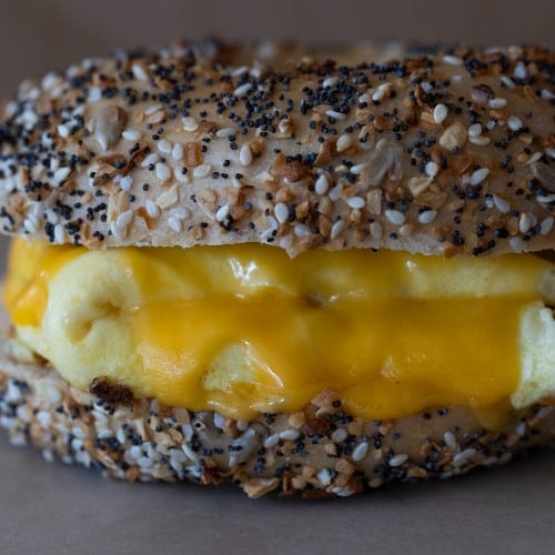 Egg and Cheese Sandwich.