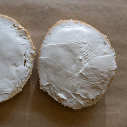 Bagel with Plain Cream Cheese.
